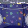 Kids Play Tent, Space Tent Children's Pop Up Tent Prince Castle House Palace Tent Game Tent with Carry Bag Portable Toy Christmas Birthday Gifts for Boys Girls Toddlers Indoor and Outdoor Plays (FREE POSTAGE) Image 5