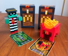 Minecraft McDonalds Promo x Zombie x Fry helmet