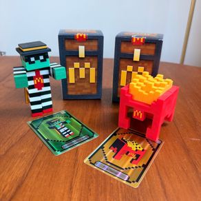 Minecraft McDonalds Promo x Zombie x Fry helmet