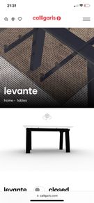 dining table calligaris