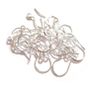 Bulk Lot 100 925 Sterling Silver 15mm Earring Hooks Image 2