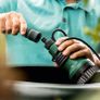 Bosch Home and Garden Cordless Submersible Water Pump GardenPump 18V-2000 Extension Kit (with Wall and Tank attachments and 2.5 m Garden Hose, in Carton Packaging), Classic Green Image 2