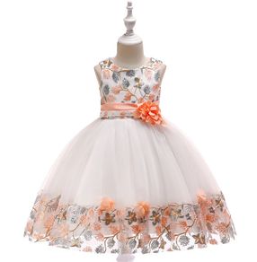 New Girls Elegant Flower Dress size 5-6yrs