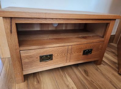 Solid Oak TV Stand