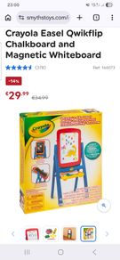 Crayola Chalkboard and Magnetic Whiteboard