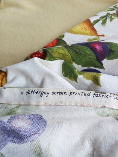Fothergay Screen Printed Fabric "Cornucopia"