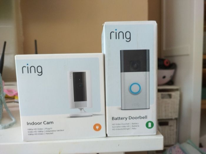 Ring Doorbell & Indoor Camera