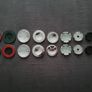 BMW Badges Front/Rear/Wheel Caps/Steering Wheel Badges Brand New Image 7