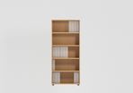 Open Bookcase Desk High (1850mm) - 5 Levels