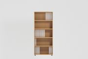 Open Bookcase Desk High (1850mm) - 5 Levels