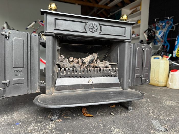 gas fire
