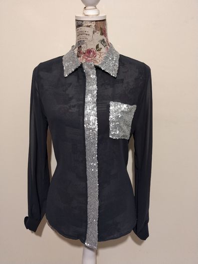 Ad Lib London Blouse Top, New With Tags,