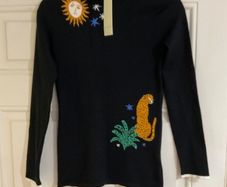 Never fully dressed black jumper