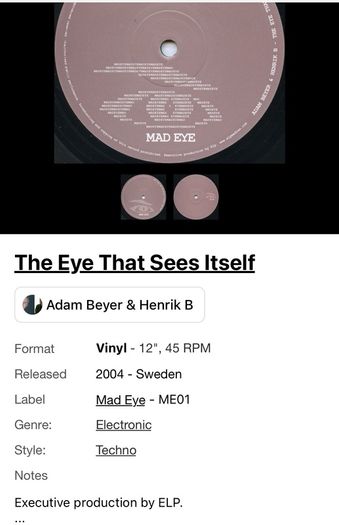 10e each Techno 12" vinyl