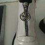girls cream boots size 2 Image 4