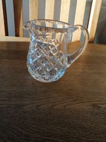 Crystal Jug 10cm h