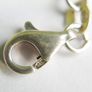 Vintage 925 Sterling Silver Dolphin Link Bracelet 7.2"  -  4,5 grams Image 9