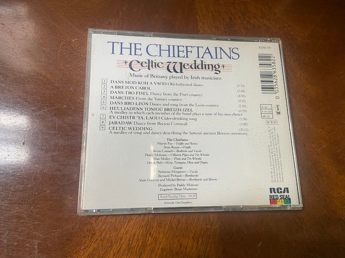 The Chieftains Celtic Wedding CD