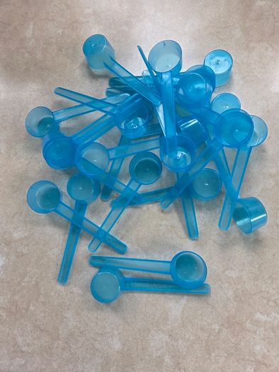 27 Plastic Scoops (from Baby Formula)