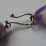 Chunky Amethyst necklace. Statement necklace, Gemstone necklace, Feb birthstone, Jewellery Image 7