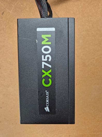 Corsair CX750M 750W Semi Modular ATX Power Supply 80+ Bronze
