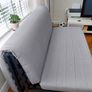 IKEA 2-Seat Sofa-Bed (Black & White Geometric) Image 6