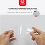 Premium Quality 3D fully Transparent Temp Glass UNIPRO 3D Large Arc Borderless 0.4mm Corning HD Tempered Glass for iPhone 17 16 15 Screen Protector Image 10