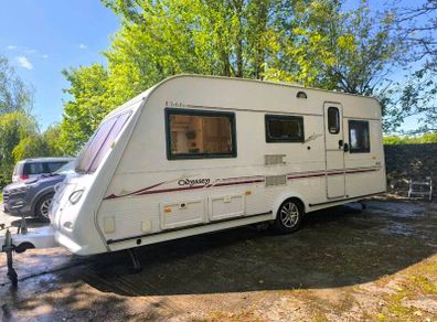 5 Berth Elddis Odyssey Caravan + Motor Movers