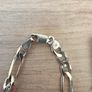 Solid Italian 925 Sterling Silver Figaro Chain 5.5mm wide & 52/54 cm long & 22g Image 3
