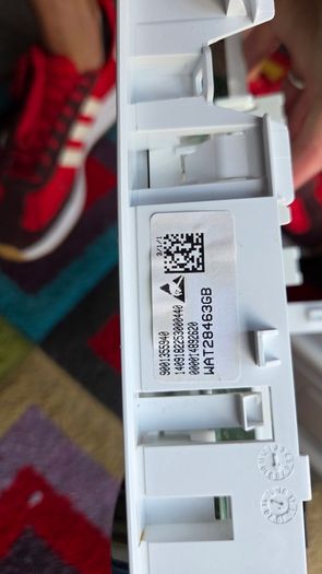 Bosch Serie 6 Washing Machine Front Control Panel & PCB Module (White)