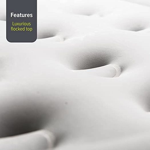 AIR Bed Deluxe - Self-Inflating Airbed with Custom Fitted Sheet Included - Great Guest Bed, Camping Mattress - Built-in Pump & Headboard - Available in UK Single, Double & King - Double Size (FREE POSTAGE)