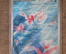 Goldeen Illustration Rare Pitch Black