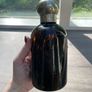 Vintage Amber Tortoiseshell Glass Dressing Table or Vanity Set of 6 Pieces Image 5