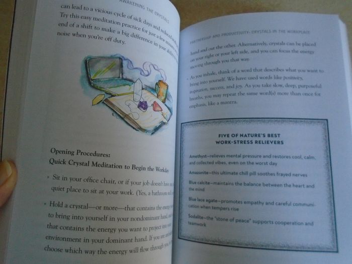 Awakening the crystals,Paperback book, Books, Crystals