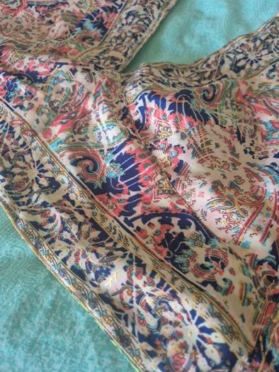 Beautiful Silk REVERSIBLE Halterneck