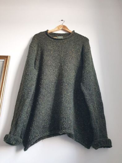 Wool Knitted Jumper Size Xl