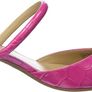 MICHAEL KORS Ladies Jessa Mule Kitten Heeled Leather Heels ,Cerise, 40 EU, 7.5 UK Image 3