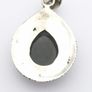 Vintage 925 Sterling Silver Druzy Quartz Pendant Image 3