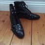 Asos Black Ankle Boots Image 2