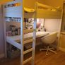 High Sleeper Bed and Desk Image 2