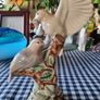 Vintage figurine of two birds Image 4