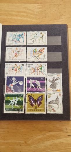 80's Poland Post Stamps