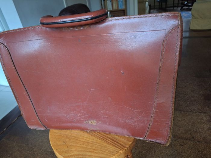 vintage briefcase