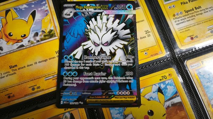 Mega Abomasnow EX ! Ultra Rare ! from Mega Evolution Set ! 2025 ! Pokemon Card !