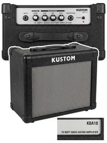 Kustom KBA10 10-Watt Bass Guitar Amplifier