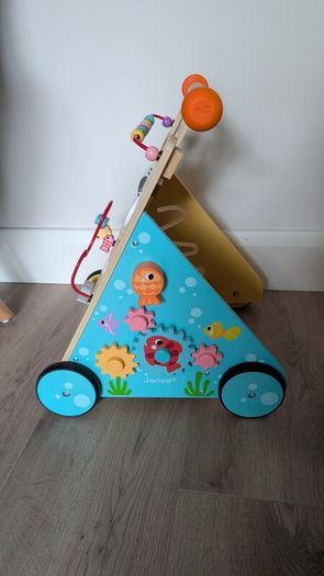 wooden walker