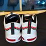 Nike Air Max White, Red & Black Sneakers Image 4
