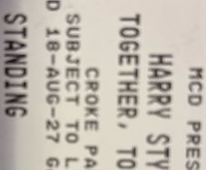 harry styles tickets