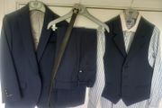 1880 club size 5 navy 3 piece suit