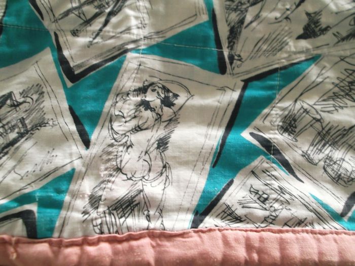 vintage scrap quilt, antique quilt, Rag quilt